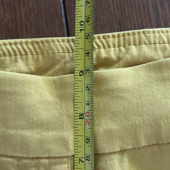 Soft surroundings yellow pants - Picture 4 of 7